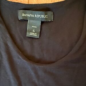 Banana Republic Black Midi Dress